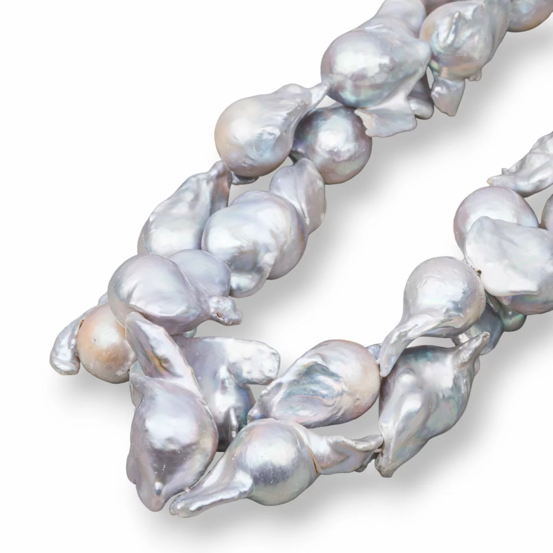 Perle Di Fiume Barocche (ASW) 110-120gr Grigio-PERLE BAROCCHE | Worldofjewel.com