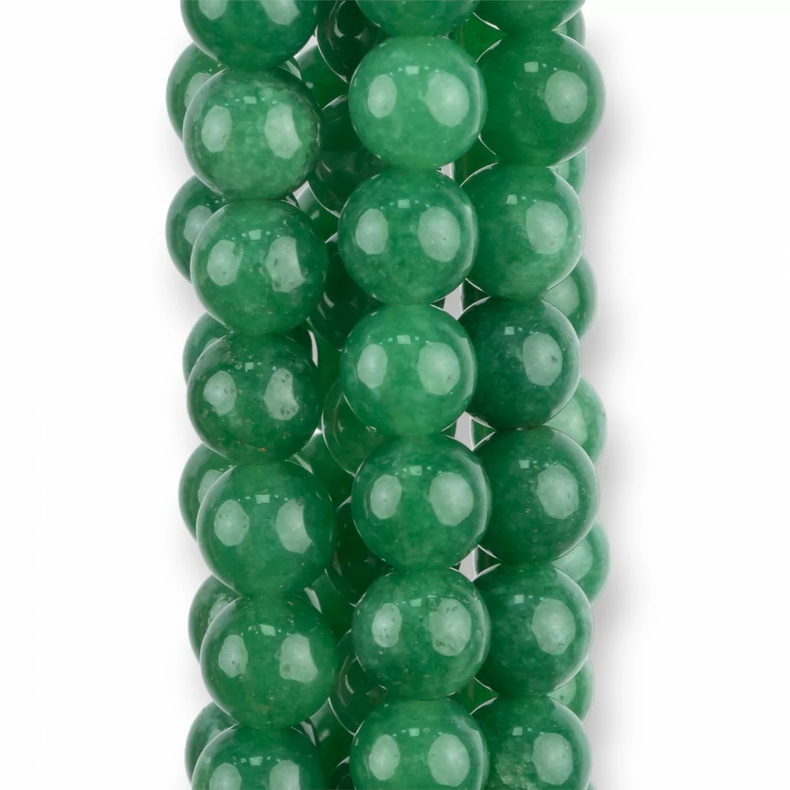 Giada Giadeite Colorata Linea Economica Tondo Liscio 8mm Verde-LISCIO 8mm | Worldofjewel.com