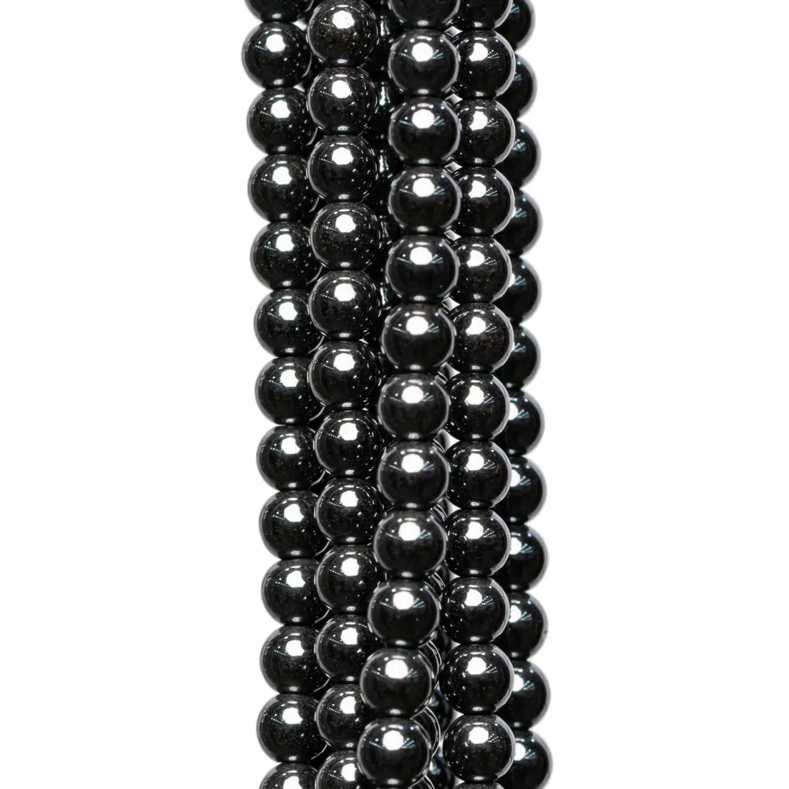 Ematite Naturale Tondo Liscio 3mm-EMATITE NATURALE | Worldofjewel.com