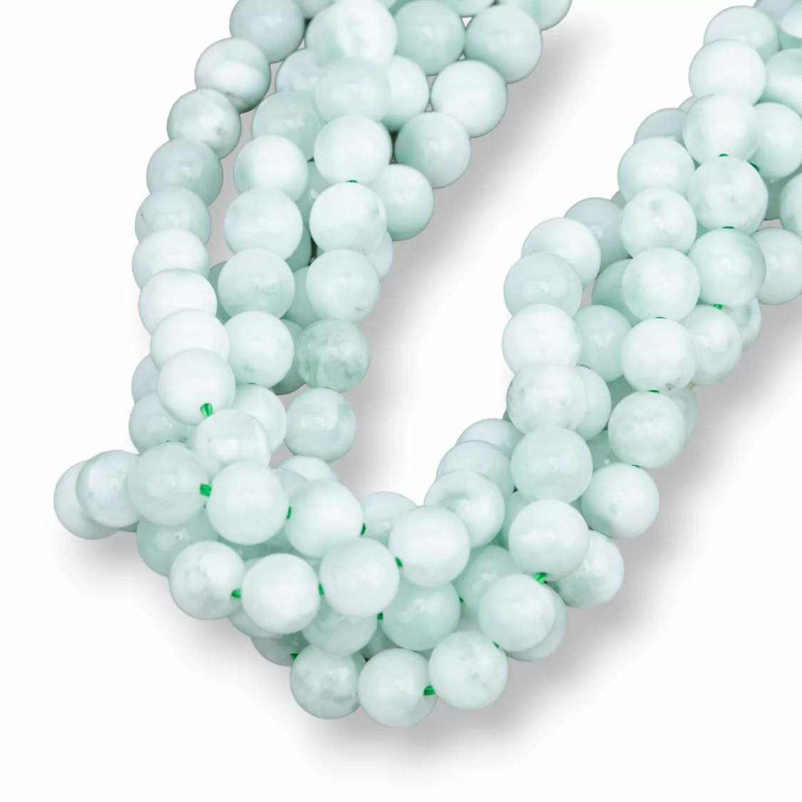 Larimar Verde Tondo Liscio 8mm-LARIMAR | Worldofjewel.com