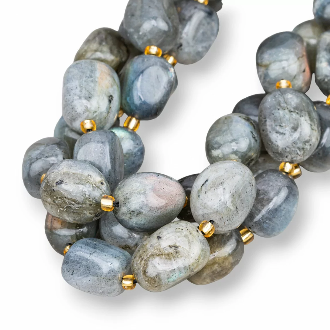 Labradorite Sasso Burattato 8-14x14-16mm-LABRADORITE | Worldofjewel.com