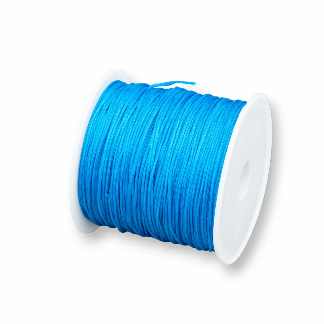 Filo Nylon Gioielli Chinese Knotting Cord 0,8mm 40 Metri Blu-CHINESE KNOTTING CORD | Worldofjewel.com