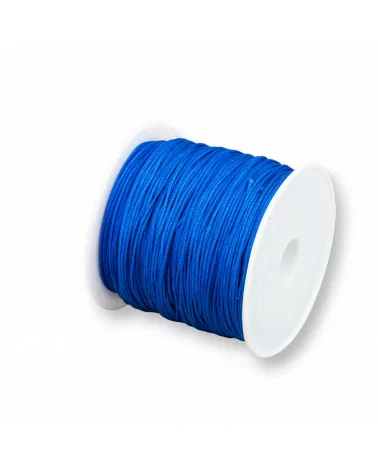 Filo Nylon Gioielli Chinese Knotting Cord 0,8mm 40 Metri Blu Intenso-CHINESE KNOTTING CORD | Worldofjewel.com