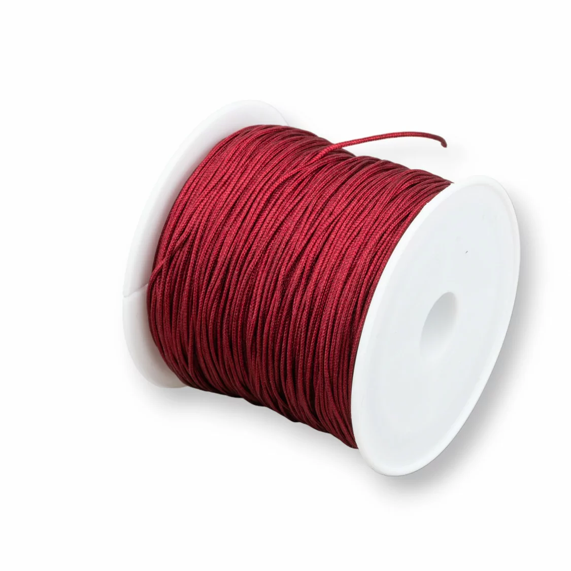 Filo Nylon Gioielli Chinese Knotting Cord 0,8mm 40 Metri Bordeaux-CHINESE KNOTTING CORD | Worldofjewel.com