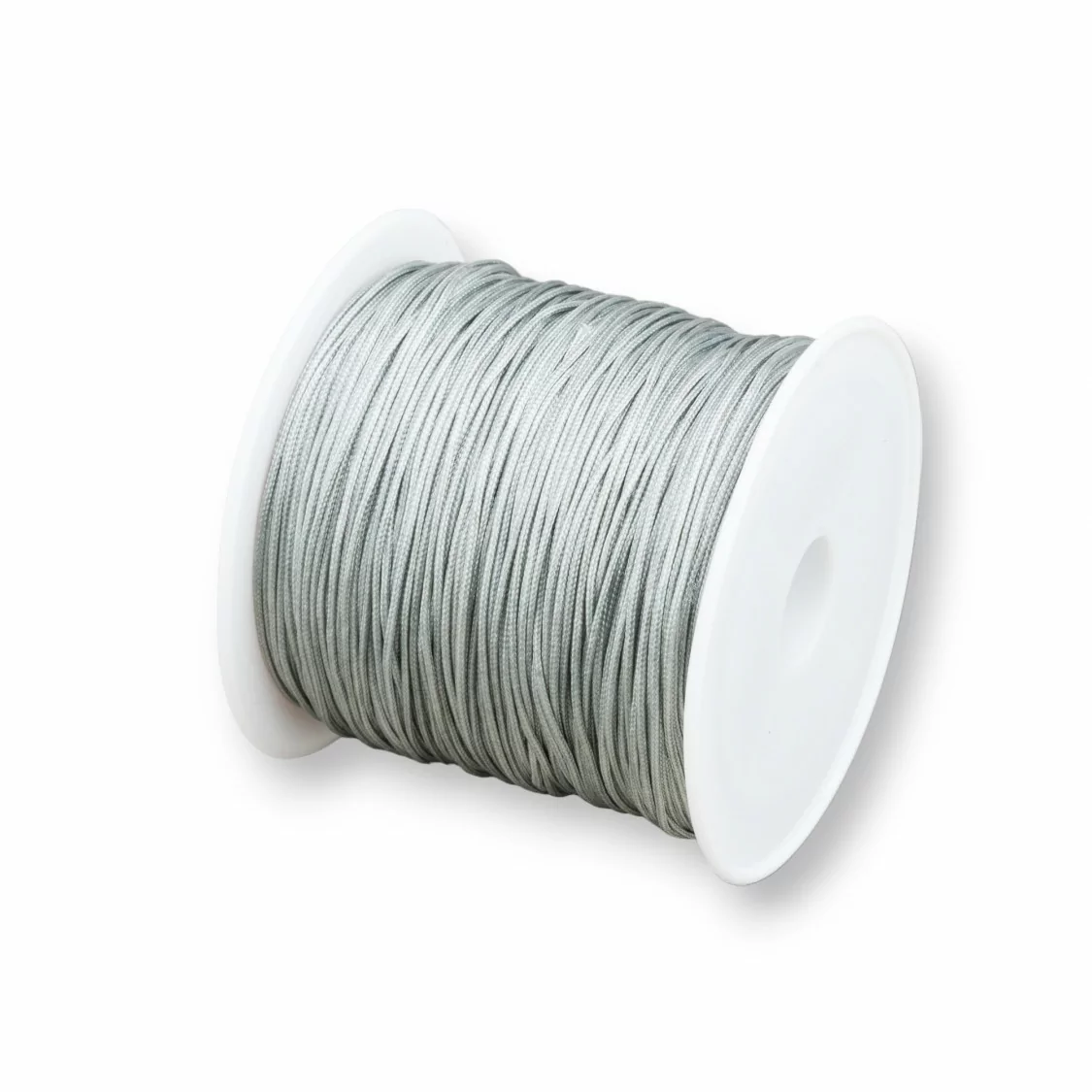 Filo Nylon Gioielli Chinese Knotting Cord 0,8mm 40 Metri Grigio-CHINESE KNOTTING CORD | Worldofjewel.com