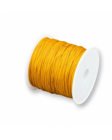 Filo Nylon Gioielli Chinese Knotting Cord 0,8mm 40 Metri Mustard-CHINESE KNOTTING CORD | Worldofjewel.com