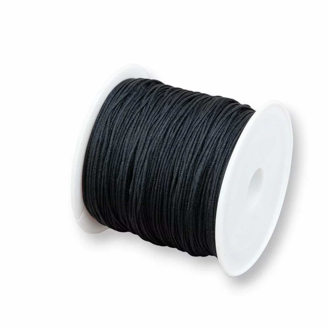 Filo Nylon Gioielli Chinese Knotting Cord 0,8mm 40 Metri Nero-CHINESE KNOTTING CORD | Worldofjewel.com