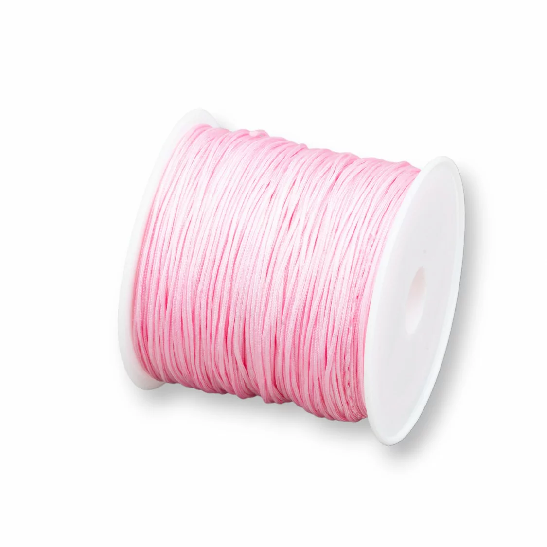 Filo Nylon Gioielli Chinese Knotting Cord 0,8mm 40 Metri Rosa-CHINESE KNOTTING CORD | Worldofjewel.com