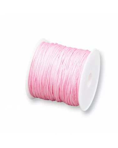 Filo Nylon Gioielli Chinese Knotting Cord 0,8mm 40 Metri Rosa-CHINESE KNOTTING CORD | Worldofjewel.com