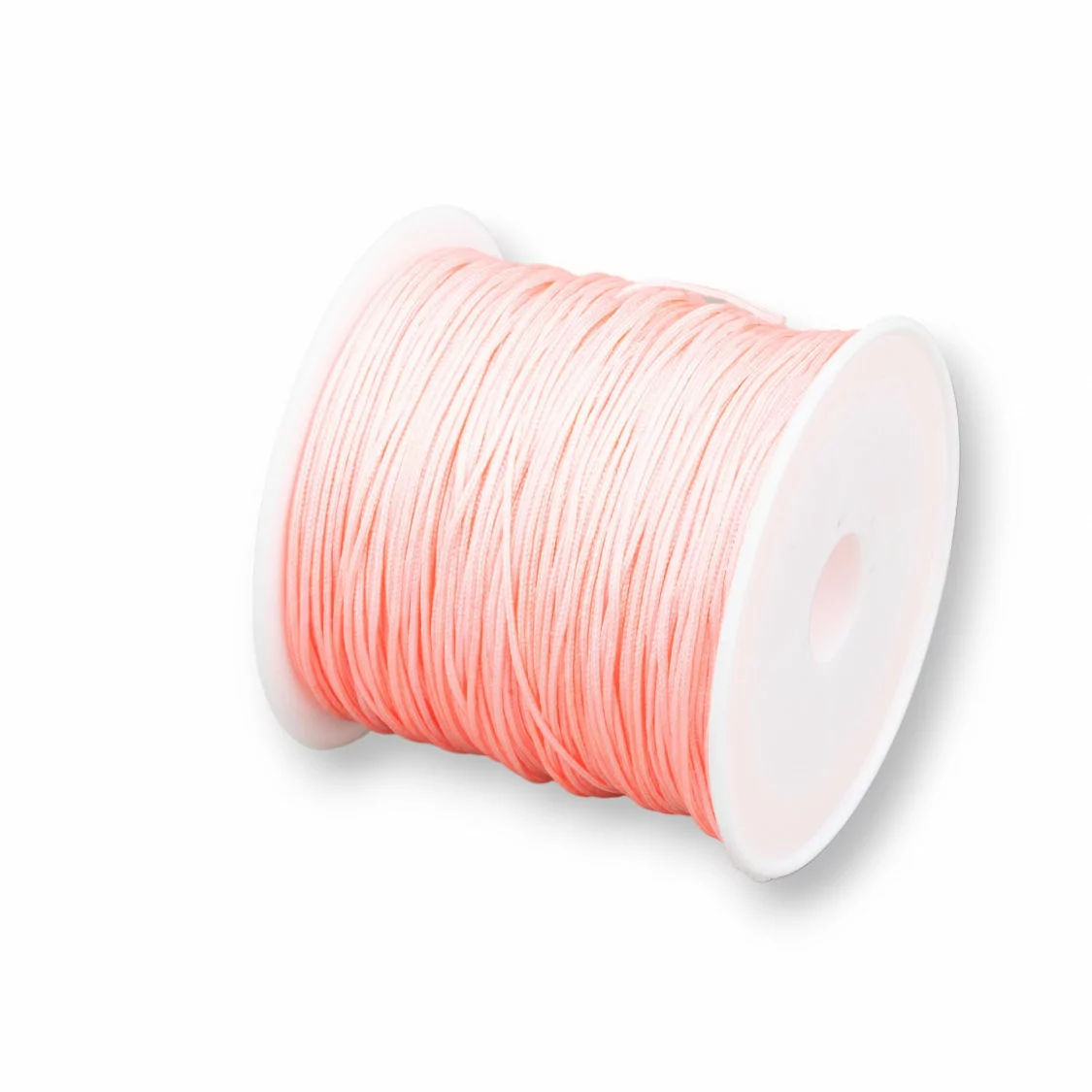 Filo Nylon Gioielli Chinese Knotting Cord 0,8mm 40 Metri Rosa Chiaro-CHINESE KNOTTING CORD | Worldofjewel.com