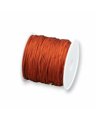 Filo Nylon Gioielli Chinese Knotting Cord 0,8mm 40 Metri Terra-CHINESE KNOTTING CORD | Worldofjewel.com