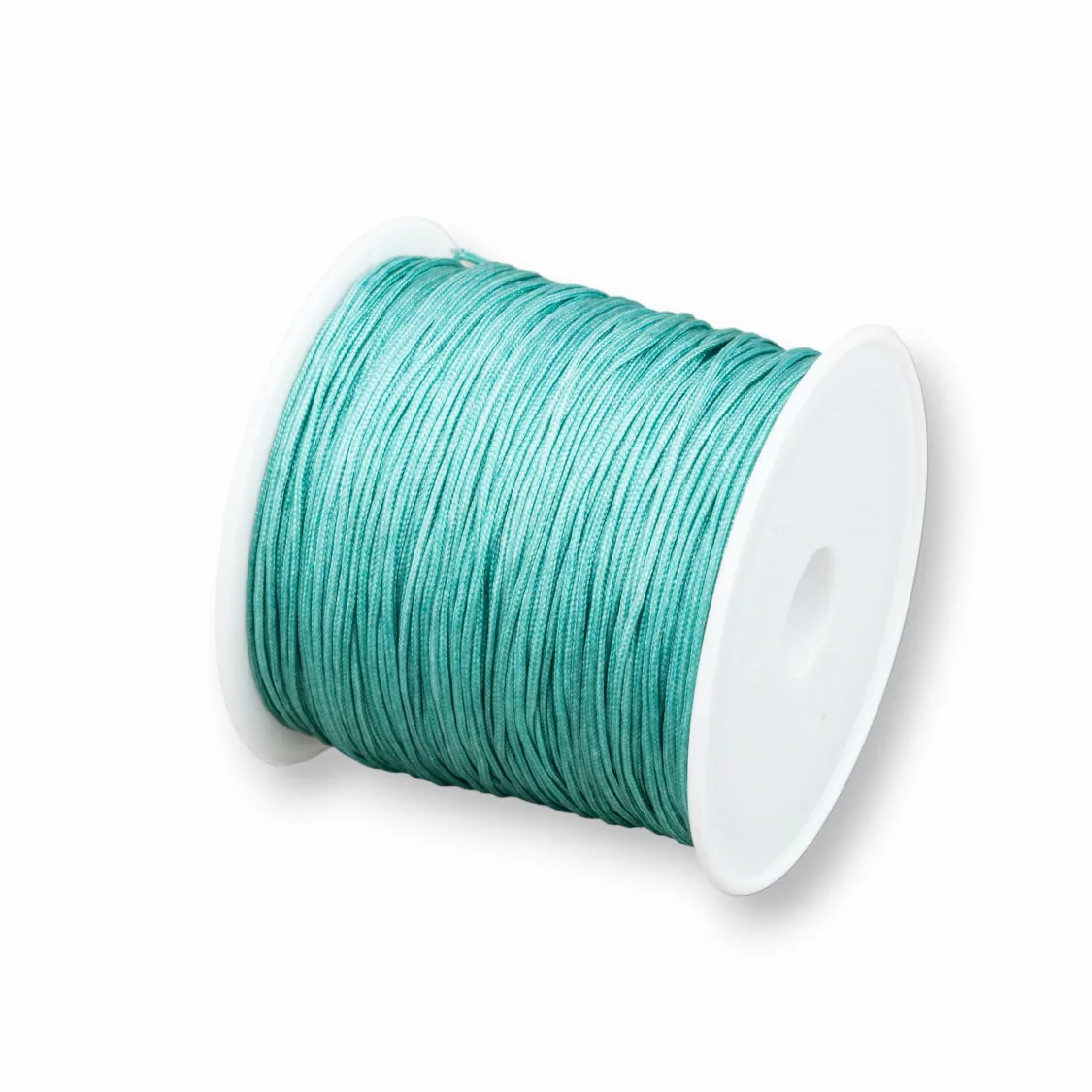 Filo Nylon Gioielli Chinese Knotting Cord 0,8mm 40 Metri Turchese-CHINESE KNOTTING CORD | Worldofjewel.com