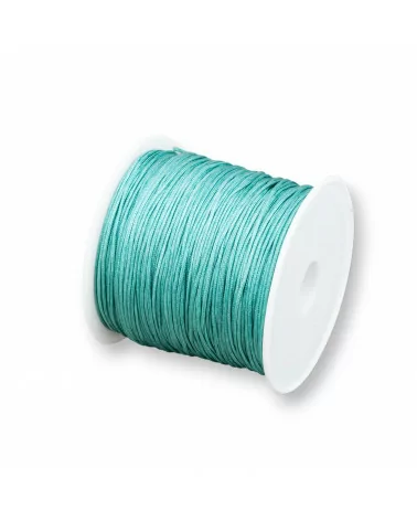 Filo Nylon Gioielli Chinese Knotting Cord 0,8mm 40 Metri Turchese-CHINESE KNOTTING CORD | Worldofjewel.com