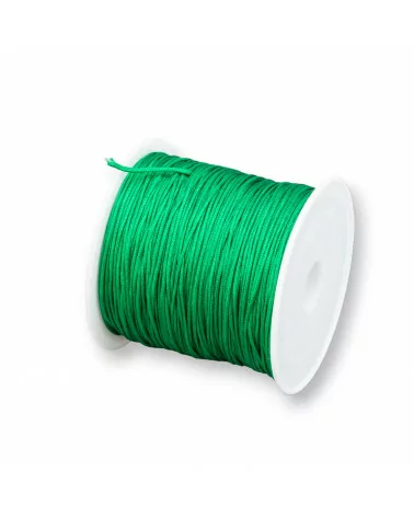 Filo Nylon Gioielli Chinese Knotting Cord 0,8mm 40 Metri Verde Chiaro-CHINESE KNOTTING CORD | Worldofjewel.com