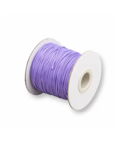 Cordone Cordoncino In Cotone Cerato 1,0mm 80 Metri Lavanda-CORDONCINO CERATO | Worldofjewel.com