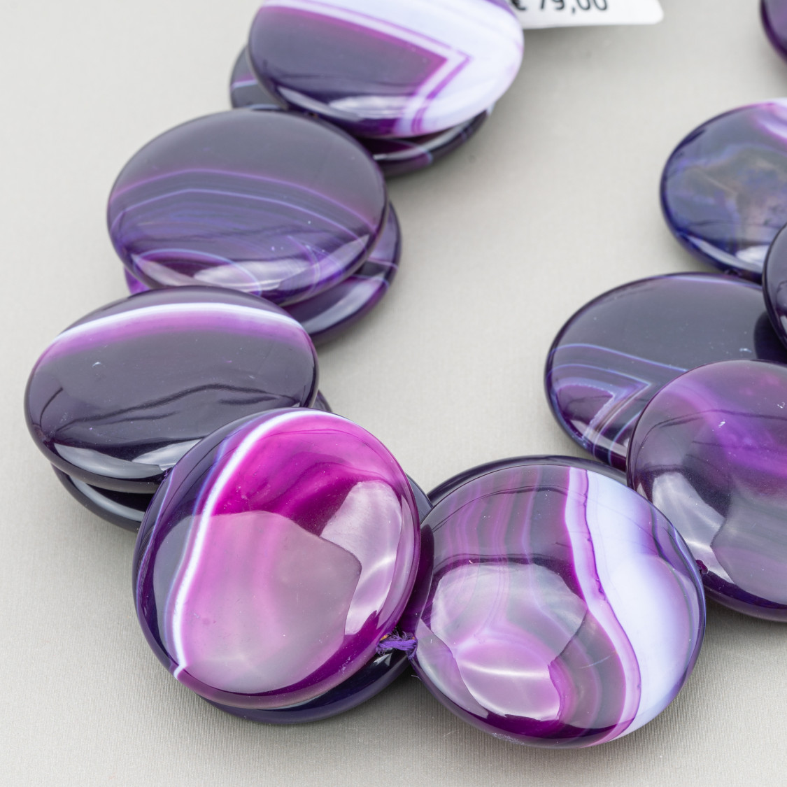 Purple striated agate new arrivals