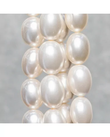 Perle di Maiorca Bianca Riso 16x20mm-PERLE BIANCHE | Worldofjewel.com