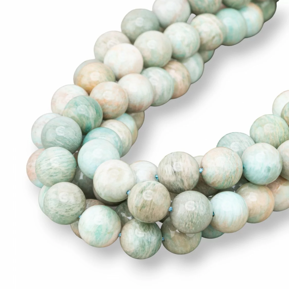 Amazzonite Del Madagascar Tondo Liscio 10mm Chiaro Giallino-AMAZONITE DEL MADAGASCAR | Worldofjewel.com