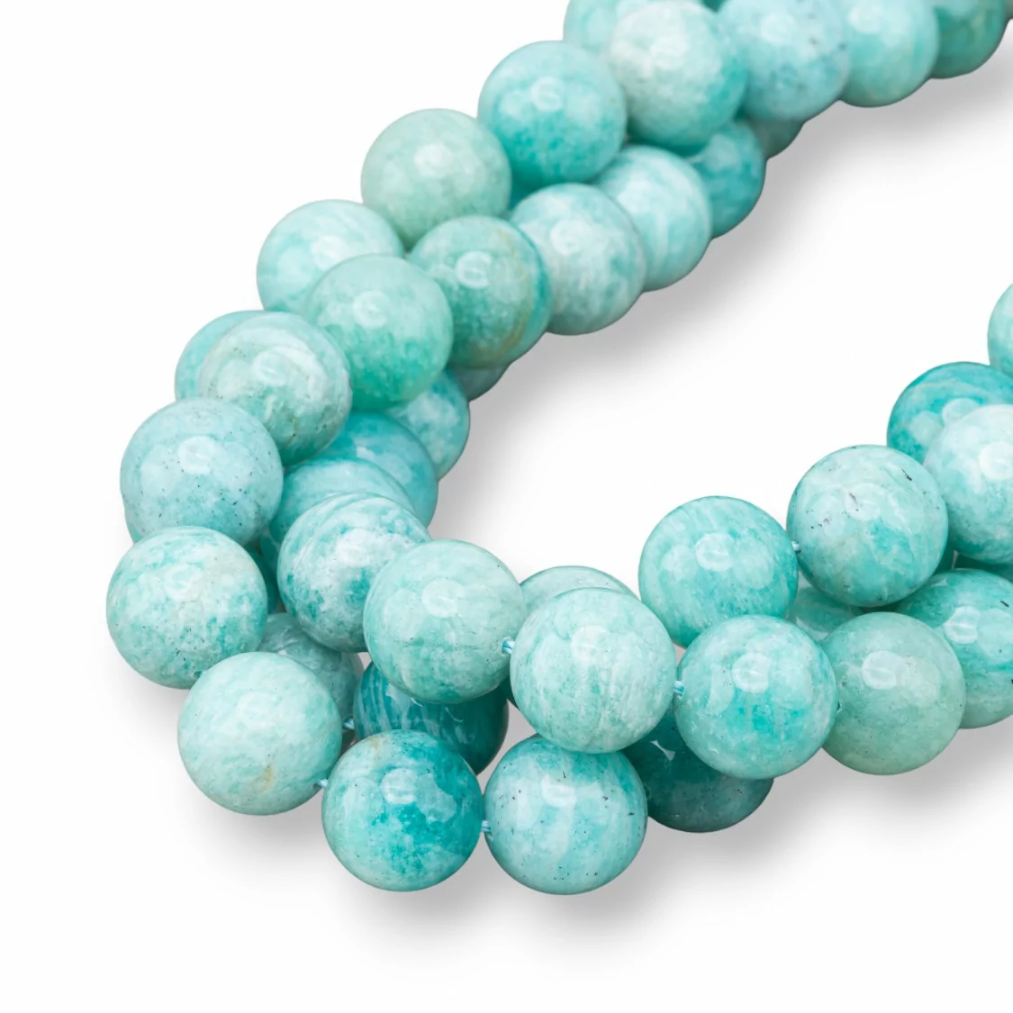 Amazzonite Tondo Liscio Prima Scelta 14mm-AMAZONITE CLASSICA | Worldofjewel.com