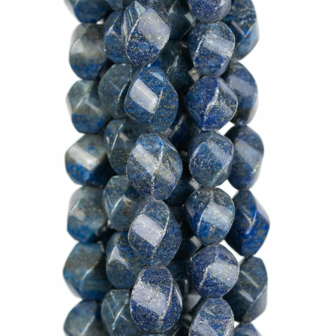 Lapislazzuli Blu Grezzo Riso Twist 8x10mm-LAPISLAZZULI BLU GREZZO | Worldofjewel.com