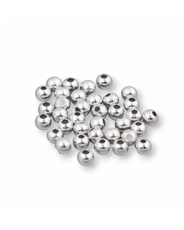 Distanziatore Palline Di Argento 925 Schiaccini 2mm 5gr 220pz ca. Rodiato-SCHIACCINI | Worldofjewel.com