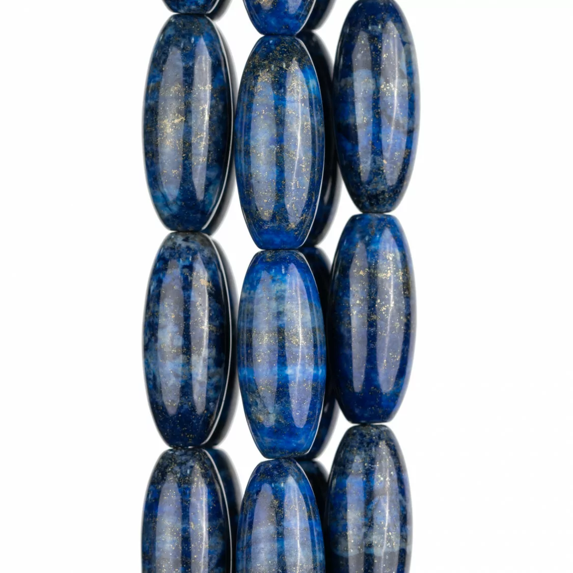 Lapislazzuli Blu Naturale Riso 12x30mm-LAPISLAZZULI BLU NATURALE | Worldofjewel.com