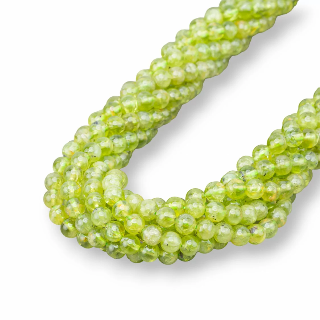 Peridoto Tondo Liscio 5mm-PERIDOTO E OLIVINA | Worldofjewel.com