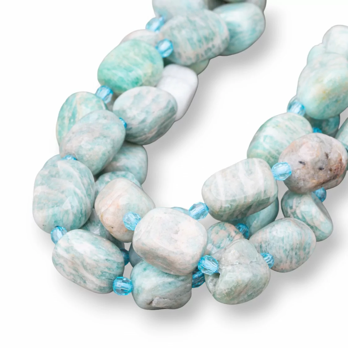 Amazzonite Sasso Burattato 8-13x13-18mm-AMAZONITE | Worldofjewel.com