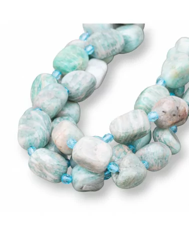 Amazzonite Sasso Burattato 8-13x13-18mm-AMAZONITE | Worldofjewel.com