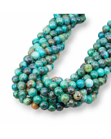 Azzurrite Tondo Liscio 6mm-AZZURRITE | Worldofjewel.com