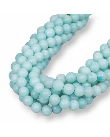 Amazzonite Tondo Liscio 6mm-AMAZONITE CLASSICA | Worldofjewel.com