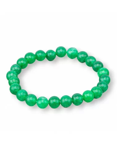 Bracciale Elastico Di Pietre Dure 8mm 10 Pezzi Giada Verde Chiaro-OFFERTE BRACCIALI | Worldofjewel.com