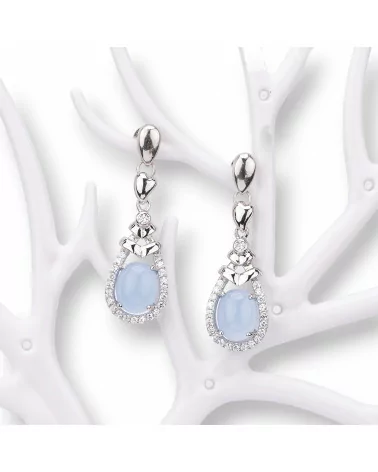 Orecchini Di Argento 925 Made in ITALY-ARGENTO 925 DESIGN ITALY | Worldofjewel.com