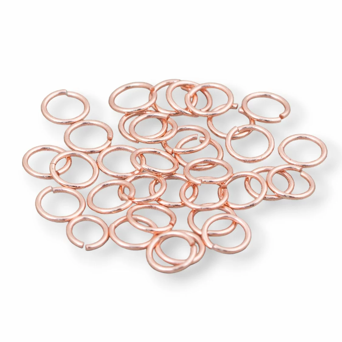 Contromaglia Anellini Di Argento 925 Aperti 10mm Filo 1mm 5gr Oro Rosa-ANELLINI APERTI | Worldofjewel.com