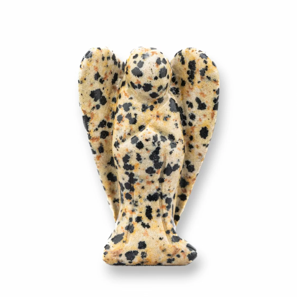 Soprammobile Statua Di Pietre Dure 2inch 5cm Angelo Di Eggshelkl Jasper-STATUETTE | Worldofjewel.com