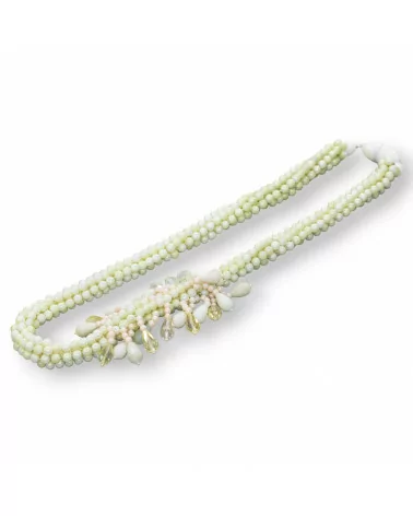 Collana Di Cristalli A Grappoli 70cm MOD7-OFFERTE COLLANE | Worldofjewel.com