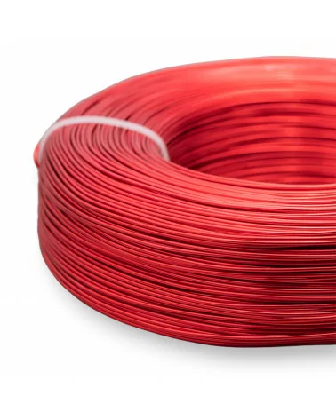 Filo Di Alluminio Modellabile Misura Nichel Free 1,0mm 500gr - Rosso-ALLUMINIO | Worldofjewel.com