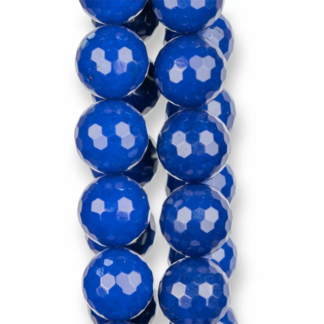 Giada Blu Lapis Perlina Tonda Sfaccettata 20mm-GIADA BLU | Worldofjewel.com