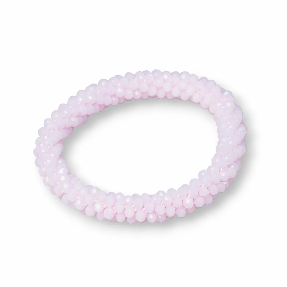 Bracciale Elastico Di Cristalli Intrecciati 9mm Con Cristalli da 3,5mm 1pz MOD5-BRACCIALI DI CRISTALLI | Worldofjewel.com