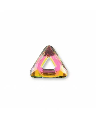 Componente Di Cristallo Triangolo 27mm 12pz - Arcobaleno-CRISTALLI FORME | Worldofjewel.com