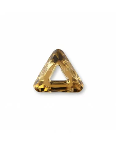 Componente Di Cristallo Triangolo 27mm 12pz - Bronzo-CRISTALLI FORME | Worldofjewel.com