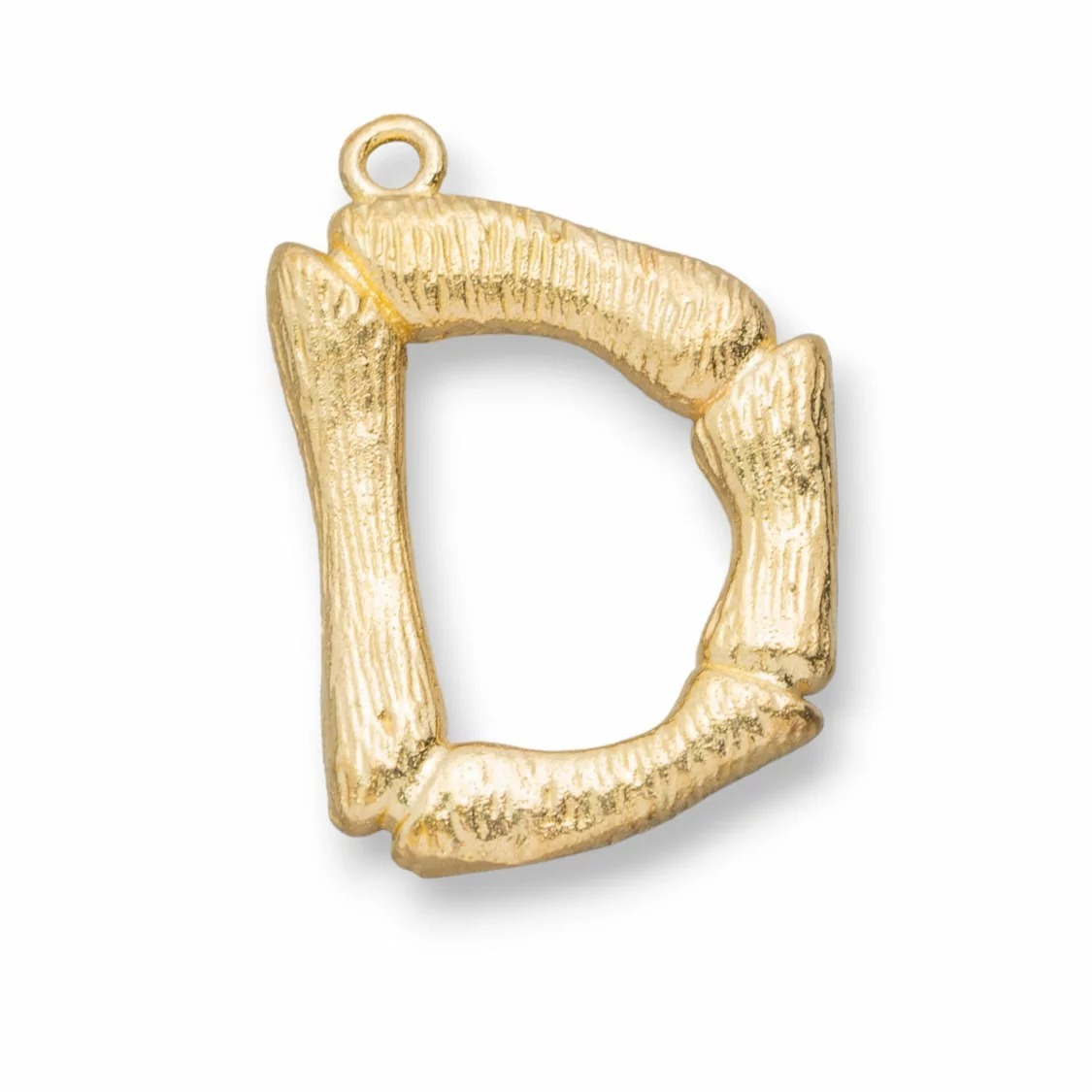 Componente Pendente Di Bronzo Lettere Alfabeto 15pz 15-24mm D-CIONDOLI DI OTTONE | Worldofjewel.com