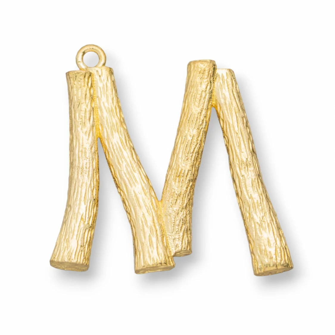 Componente Pendente Di Bronzo Lettere Alfabeto 15pz 15-24mm M-CIONDOLI DI OTTONE | Worldofjewel.com