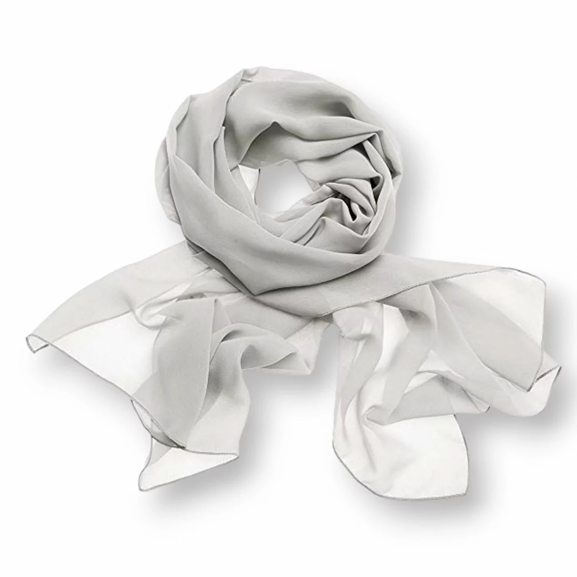 Foulard 90x180cm Silk Feeling 1pz Argentato-FOULARD | Worldofjewel.com