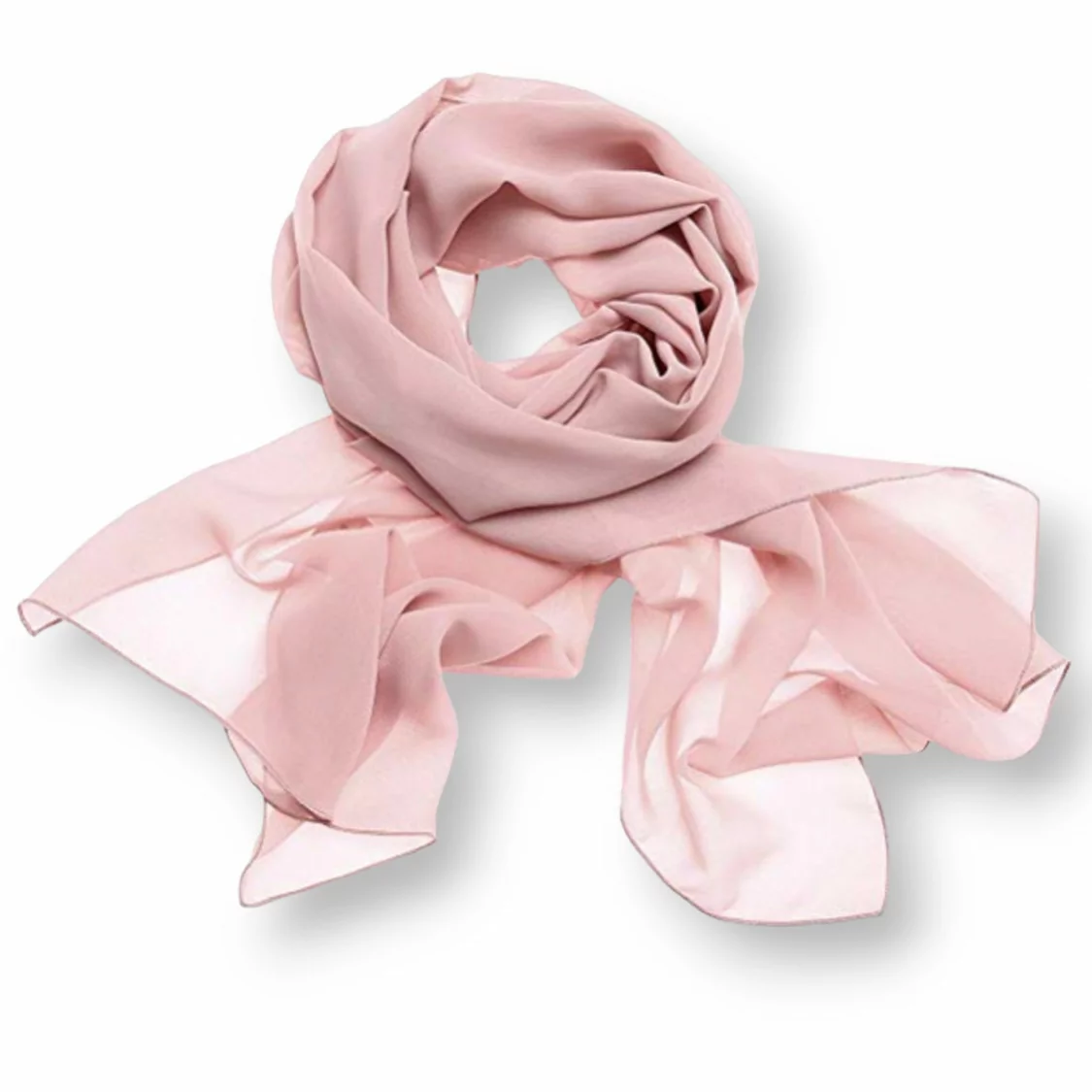 Foulard 90x180cm Silk Feeling 1pz Rosa Antico-FOULARD | Worldofjewel.com