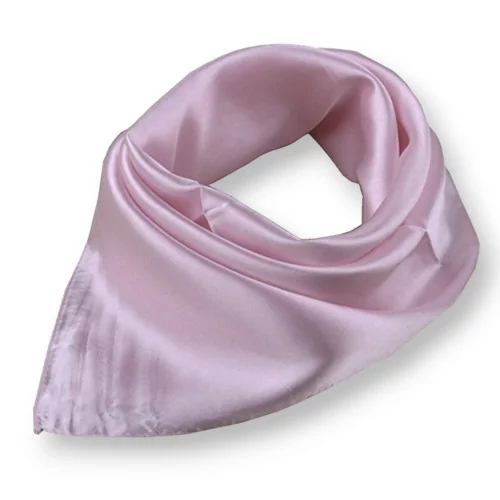 Foulard 90x90cm Monocolore 1pz Rosa Antico-FOULARD | Worldofjewel.com