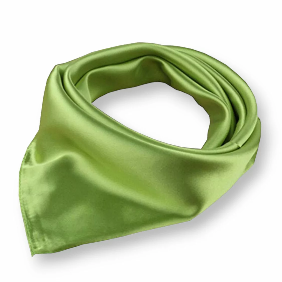 Foulard 90x90cm Monocolore 1pz Verde Acido-FOULARD | Worldofjewel.com