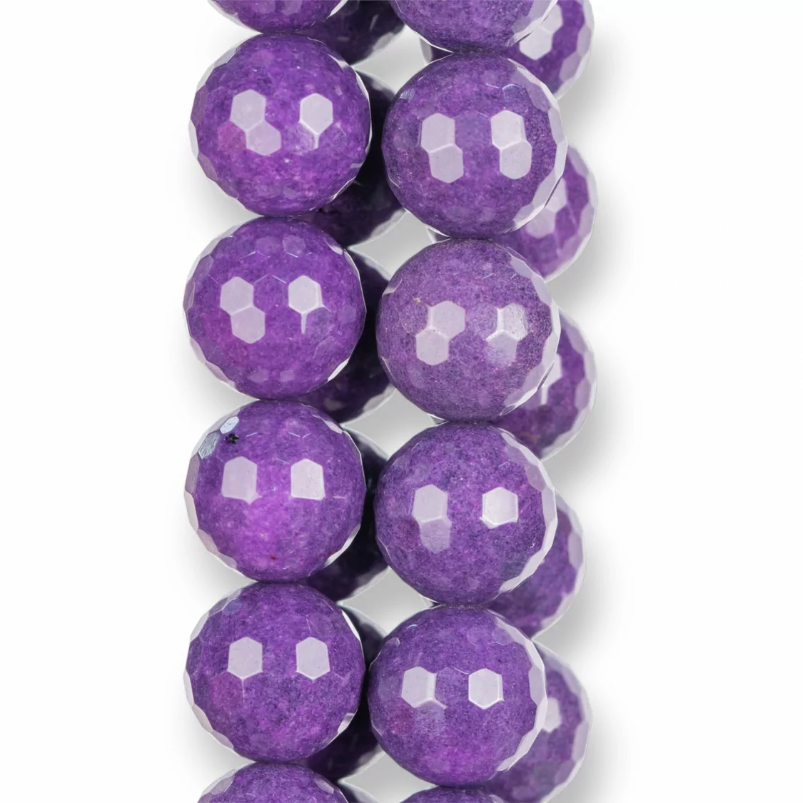 Giada Viola Perlina Tonda Sfaccettata 18mm MOD3-GIADA VIOLA | Worldofjewel.com