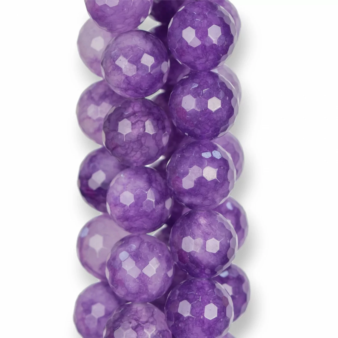 Giada Viola Perlina Tonda Sfaccettata 18mm-GIADA VIOLA | Worldofjewel.com