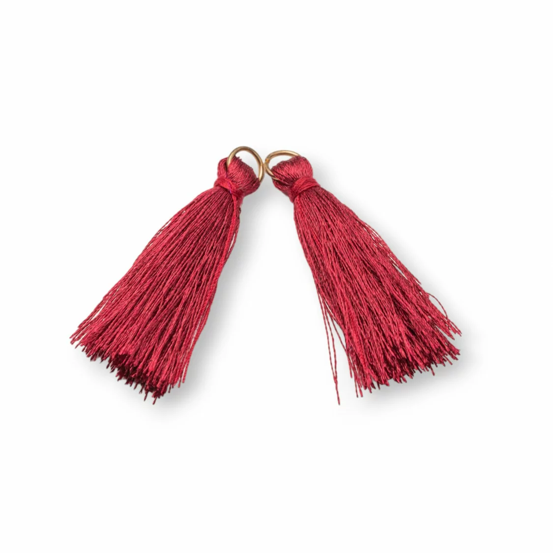 Nappine Con Anellino Di Ottone 4cm 25pz Bordeaux-NAPPINE | Worldofjewel.com